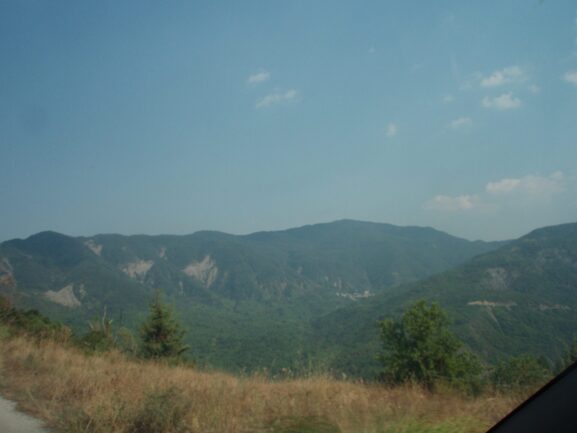View of Mount Smolikas from the northwest, Epirus, Greece