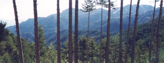 Mount Taygetos ridge and Profitis Ilias summit, Peloponnese