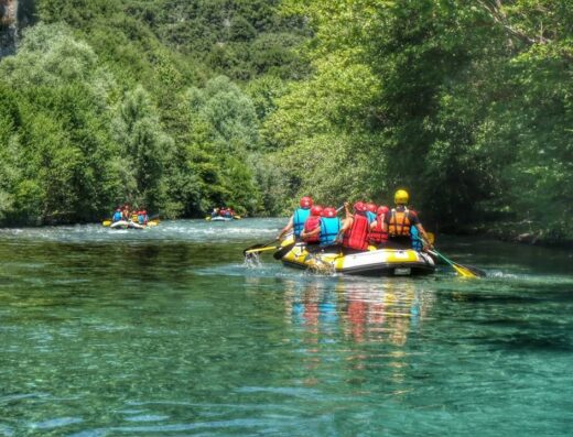 Rafting on the Voidomatis river, Zagori (Active Nature)