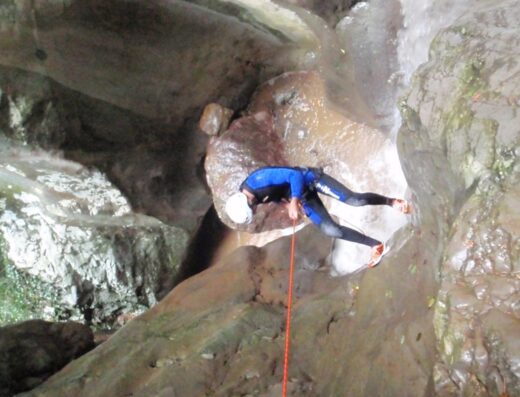 Canyoning in Deos canyon, Metsovo (Active Nature)