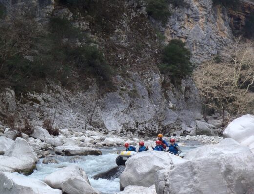 Rafting on the Arachthos river, Tzoumerka (Active Nature)