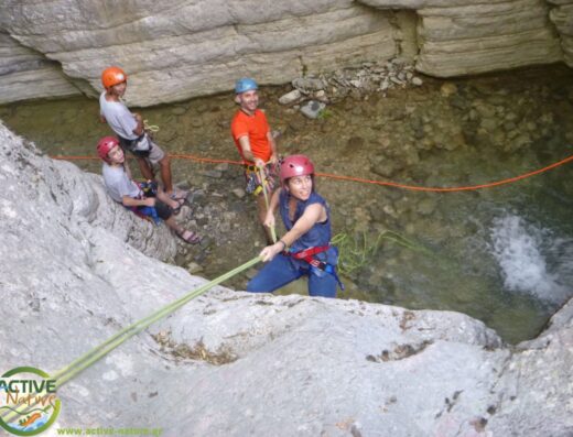 Canyoning at Kolymbithres, Papigo (Active Nature)