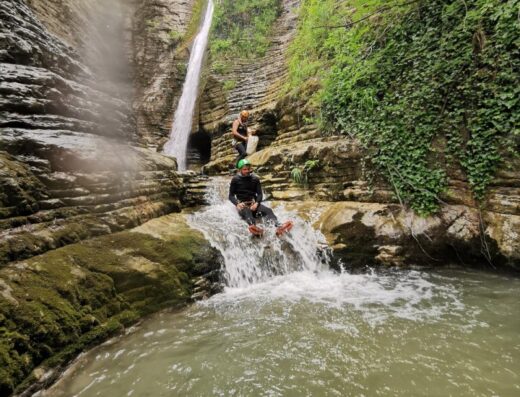 Canyoning in Nefeli canyon and river trekking on the Voidomatis (Active Nature)