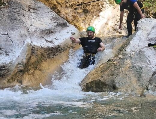 Canyoning in Tryfos gorge (Active Nature)