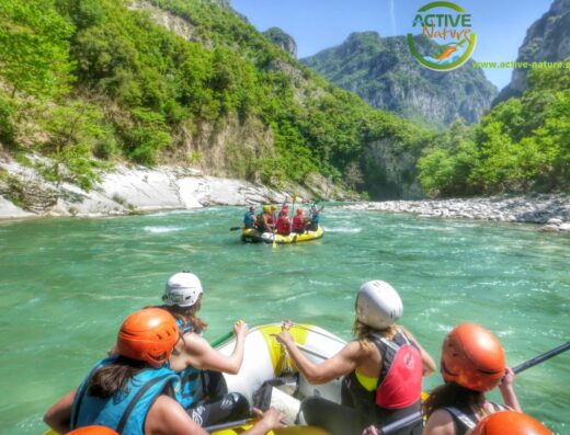 Rafting on the Arachthos river, wild route (Active Nature)