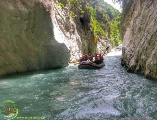 Rafting on the Kalaritikos river, Tzoumerka (Active Nature)