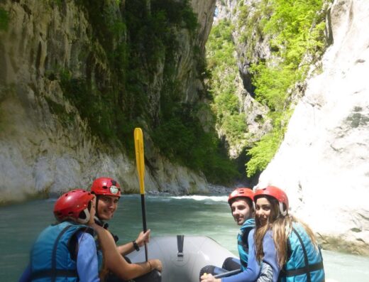 Rafting on the Kalaritikos river, Tzoumerka (Active Nature)