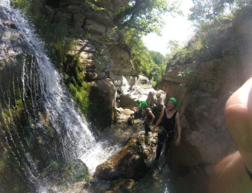 Canyoning in Nefeli canyon, Papigo (Active Nature)
