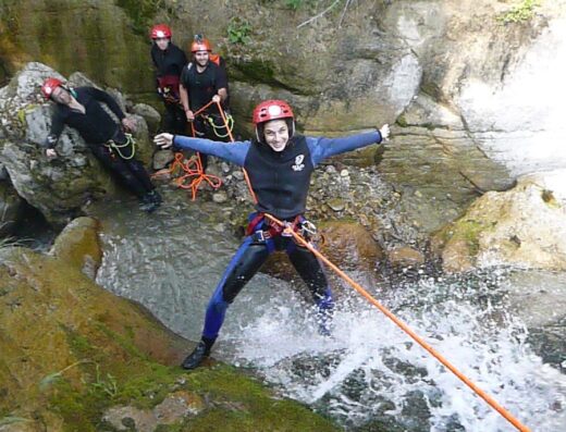 Canyoning in Nefeli canyon, Papigo (Active Nature)
