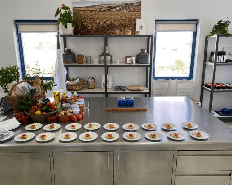 Mykonos Farmers dairy in Agios Lazaros, Mykonos